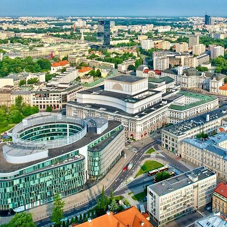 Super Apartament Grey Centrum 2X Metro Fast Wifi 300 Mbs Netflix Appletv Smarttv Spotify Panorama Miasta Варшава Екстер'єр фото