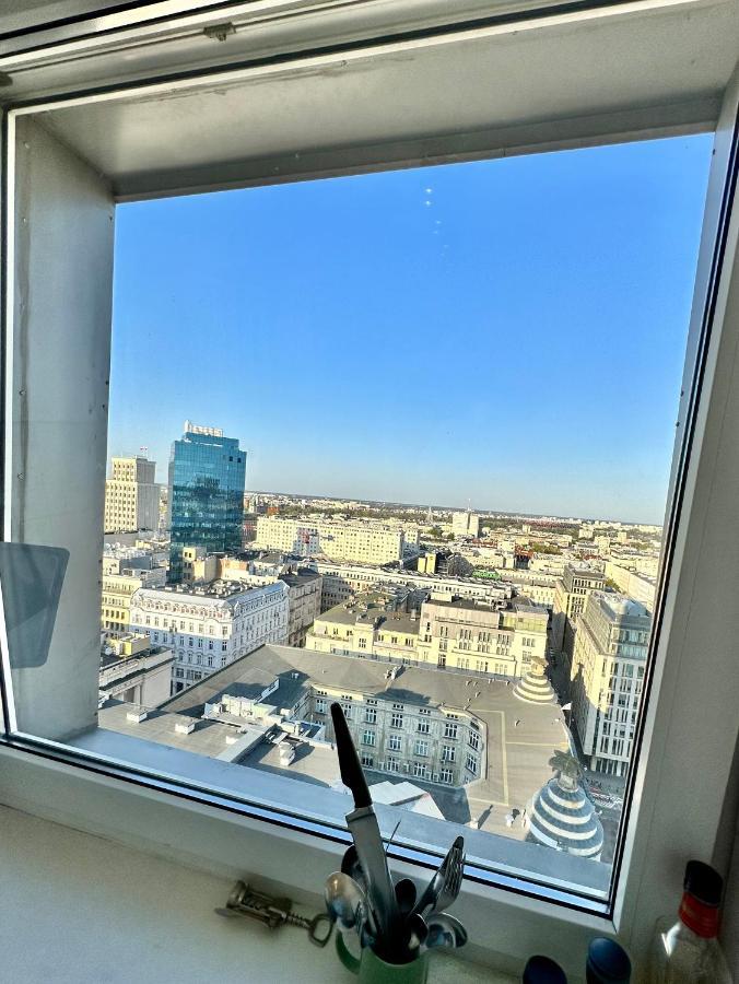 Super Apartament Grey Centrum 2X Metro Fast Wifi 300 Mbs Netflix Appletv Smarttv Spotify Panorama Miasta Варшава Екстер'єр фото