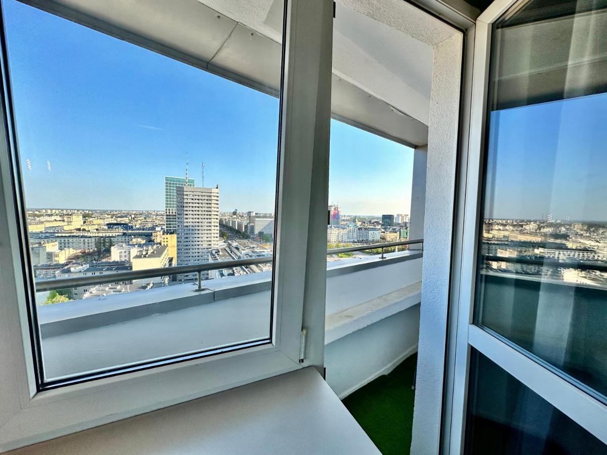 Super Apartament Grey Centrum 2X Metro Fast Wifi 300 Mbs Netflix Appletv Smarttv Spotify Panorama Miasta Варшава Екстер'єр фото
